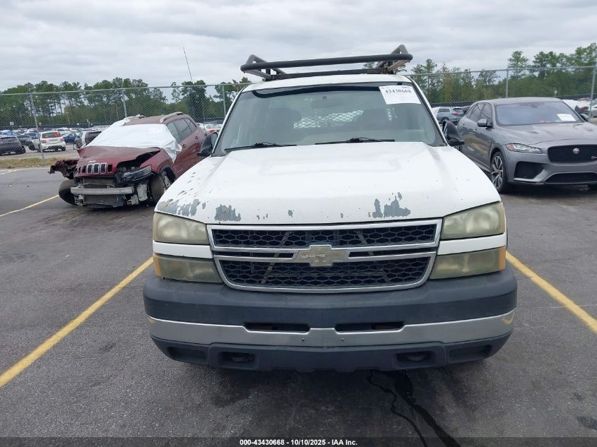 2007 Chevrolet Silverado 2500Hd Classic Work Truck VIN: 1GCHC29U47E161637 Lot: 43430668