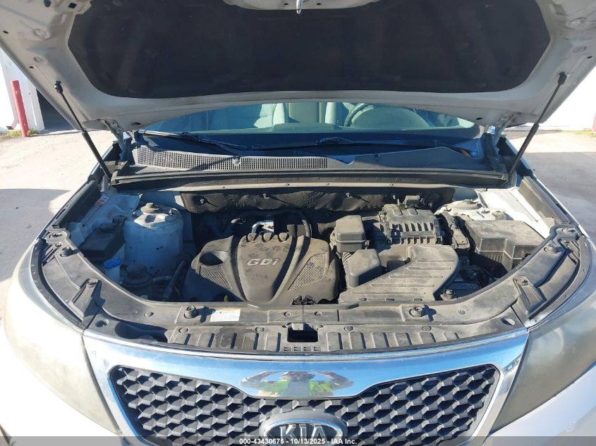 2013 Kia Sorento Lx VIN: 5XYKT3A68DG347077 Lot: 43430675