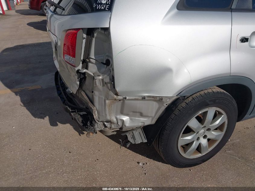 2013 Kia Sorento Lx VIN: 5XYKT3A68DG347077 Lot: 43430675
