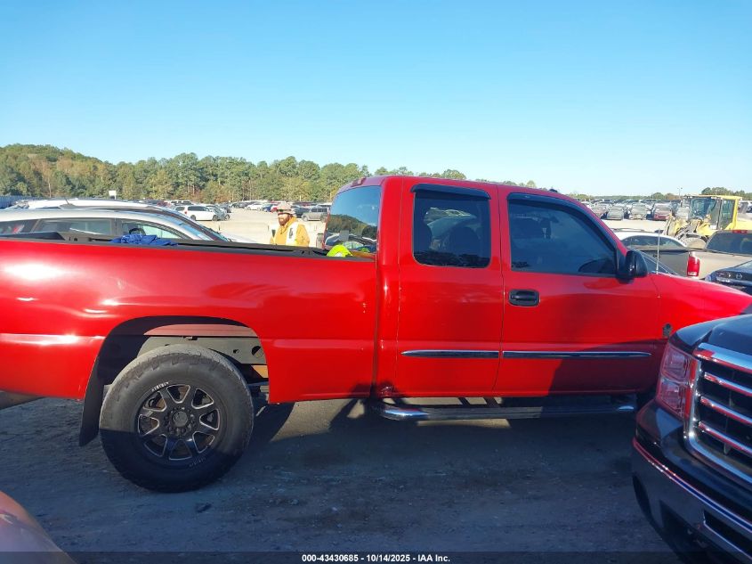 2004 GMC Sierra 1500 Sle VIN: 2GTEC19T341348546 Lot: 43430685