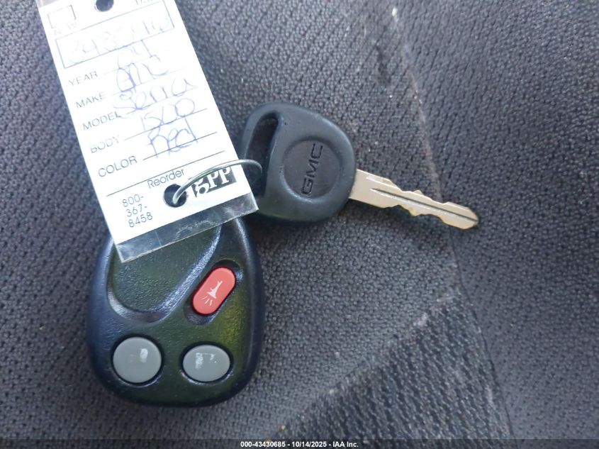 2004 GMC Sierra 1500 Sle VIN: 2GTEC19T341348546 Lot: 43430685