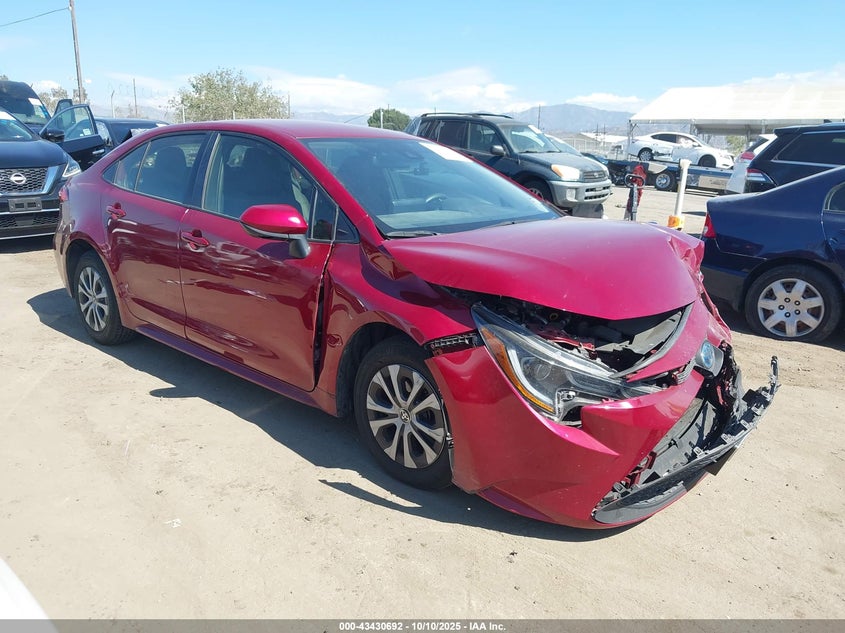 JTDEAMDE1NJ052528 2022 Toyota Corolla Hybrid Le auction photo 1