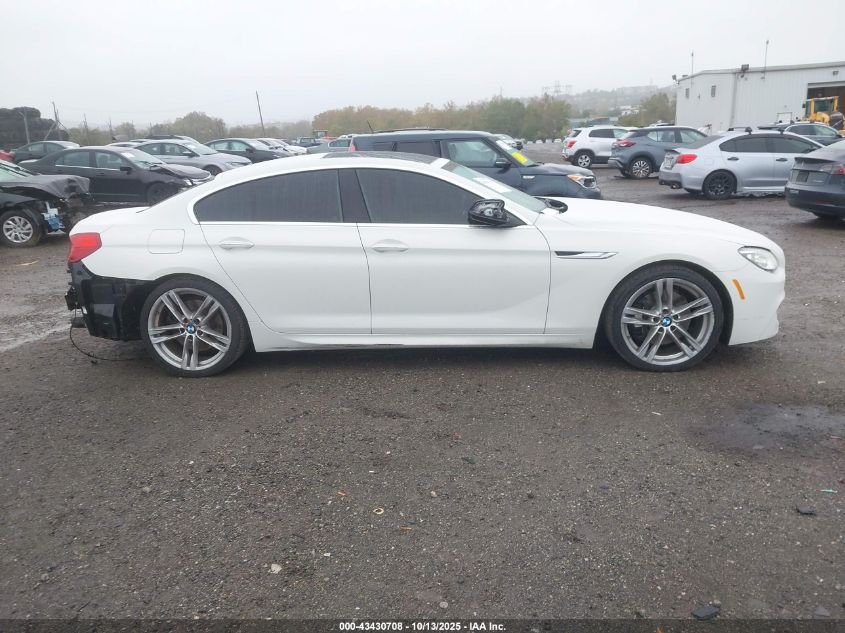 2013 BMW 640I Gran Coupe VIN: WBA6A0C56DDF14366 Lot: 43430708