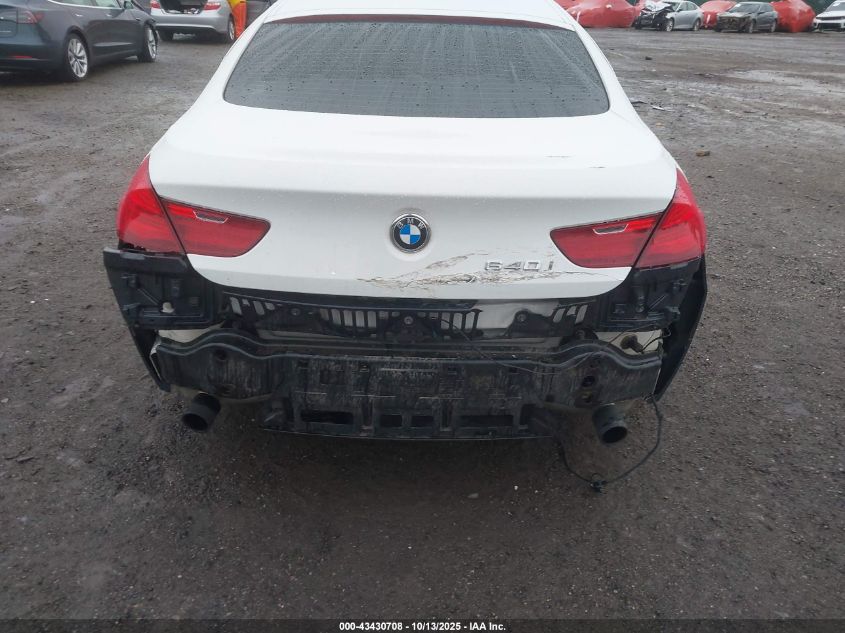 2013 BMW 640I Gran Coupe VIN: WBA6A0C56DDF14366 Lot: 43430708