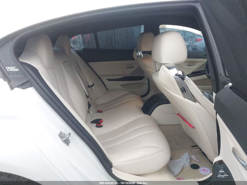 2013 BMW 640I Gran Coupe VIN: WBA6A0C56DDF14366 Lot: 43430708