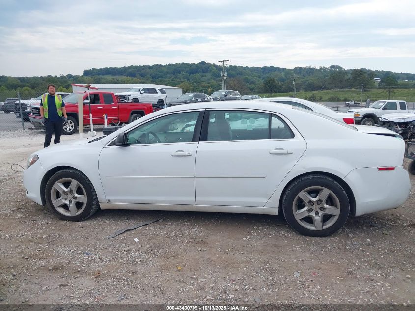 2009 Chevrolet Malibu Ls VIN: 1G1ZG57B39F111913 Lot: 43430709