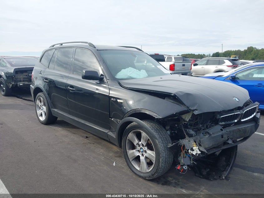 2004 BMW X3 3.0I black other gasoline WBXPA93494WC31731 photo #1