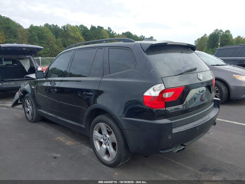 2004 BMW X3 3.0I black other gasoline WBXPA93494WC31731 photo #4