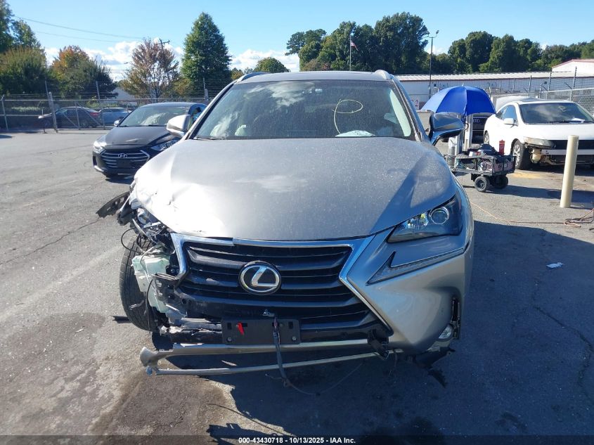 2016 Lexus Nx 200T VIN: JTJBARBZXG2066072 Lot: 43430718