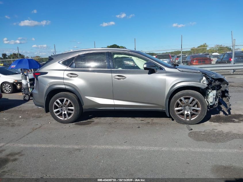 2016 Lexus Nx 200T VIN: JTJBARBZXG2066072 Lot: 43430718