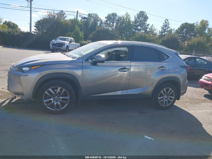 2016 Lexus Nx 200T VIN: JTJBARBZXG2066072 Lot: 43430718