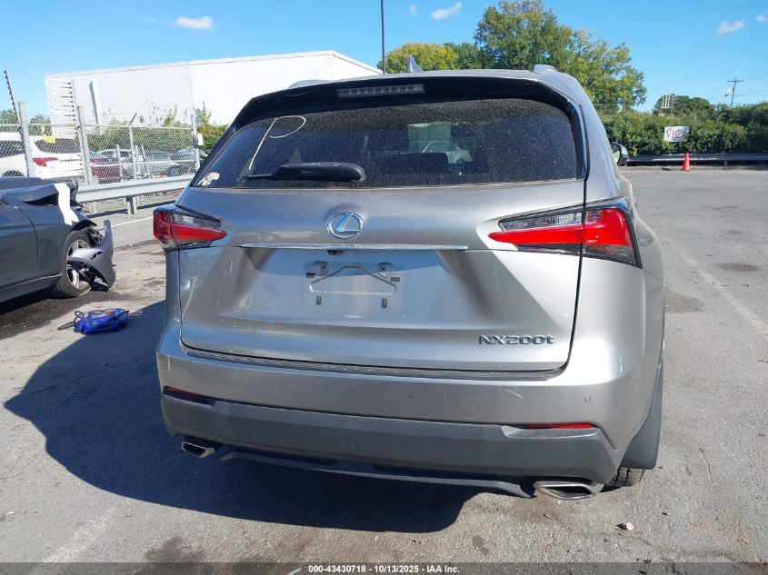 2016 Lexus Nx 200T VIN: JTJBARBZXG2066072 Lot: 43430718