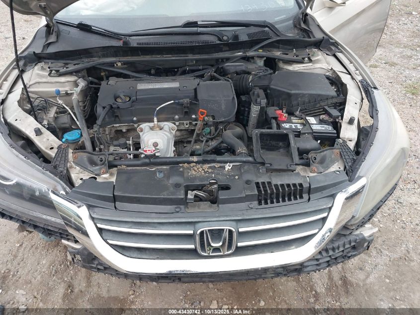 2014 Honda Accord Ex-L VIN: 1HGCR2F86EA143923 Lot: 43430742