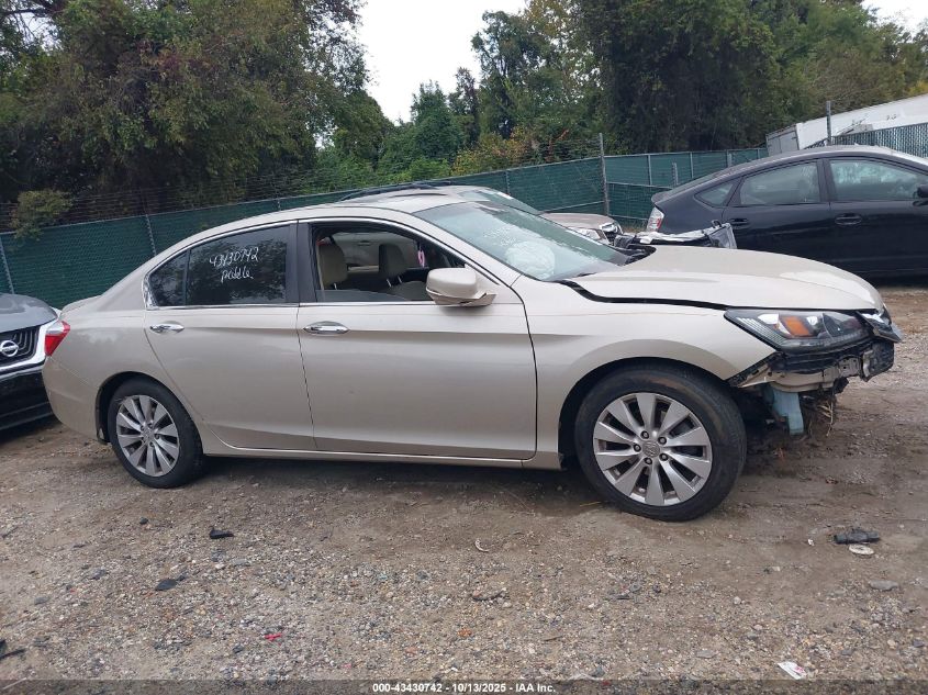 2014 Honda Accord Ex-L VIN: 1HGCR2F86EA143923 Lot: 43430742