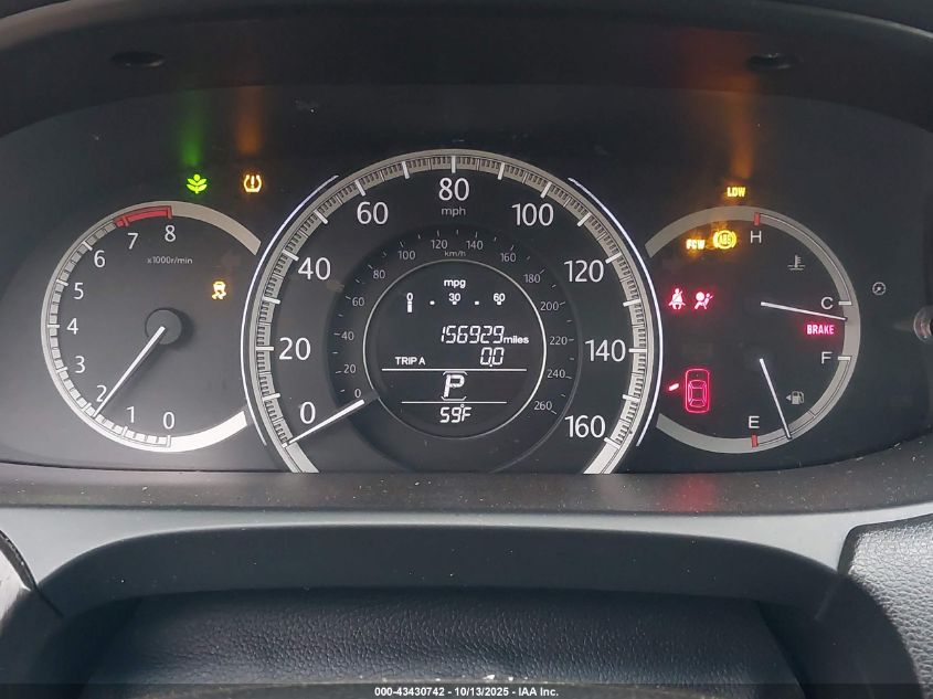 2014 Honda Accord Ex-L VIN: 1HGCR2F86EA143923 Lot: 43430742