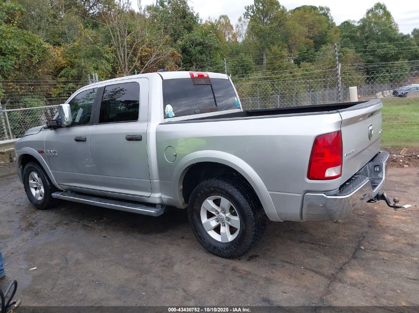 2016 Ram 1500 Outdoorsman VIN: 1C6RR7LMXGS232857 Lot: 43430752