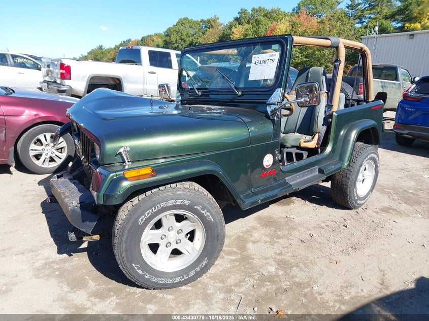 1J4FY49S6SP275021 1995 JEEP WRANGLER photo no. 2