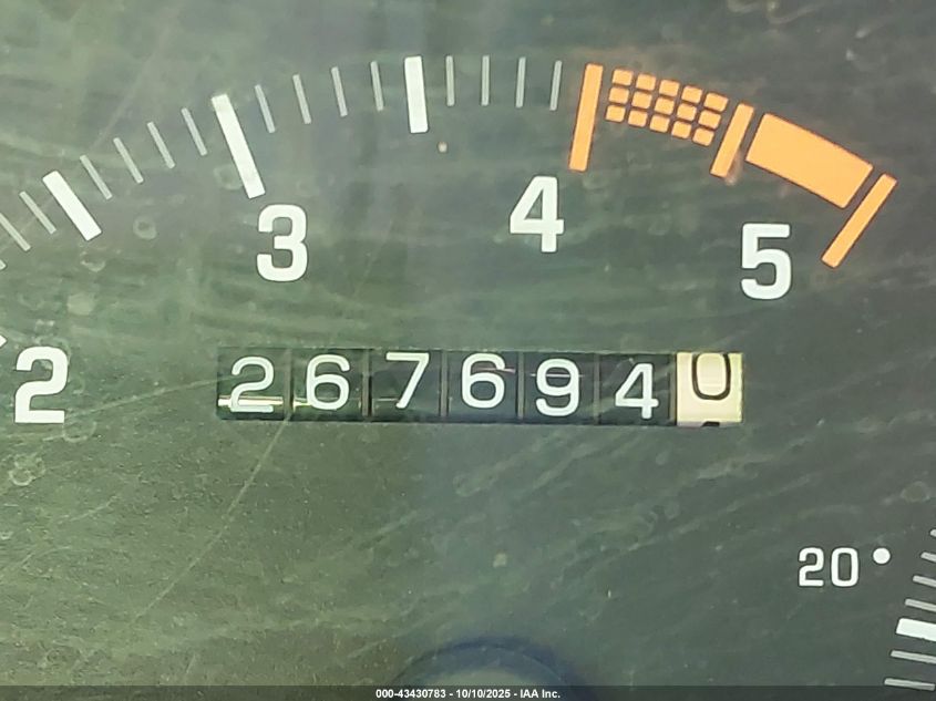 1993 Chevrolet Suburban K1500 VIN: 1GNFK16K8PJ405814 Lot: 43430783