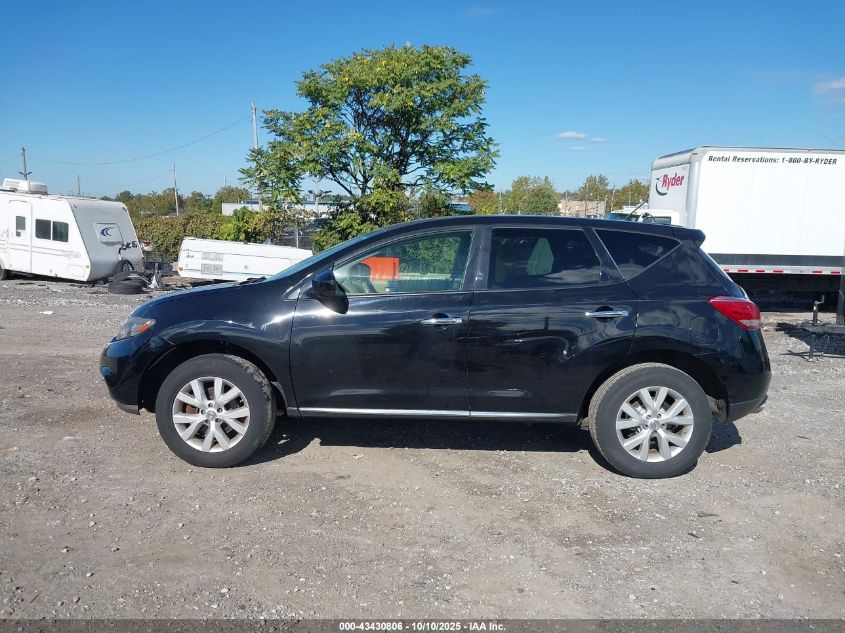 2014 Nissan Murano S VIN: JN8AZ1MW0EW500151 Lot: 43430806