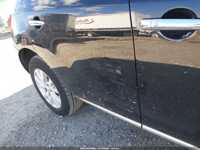 2014 Nissan Murano S VIN: JN8AZ1MW0EW500151 Lot: 43430806