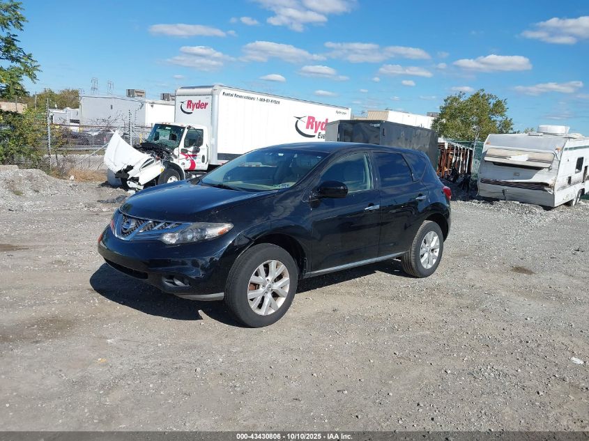 2014 Nissan Murano S VIN: JN8AZ1MW0EW500151 Lot: 43430806