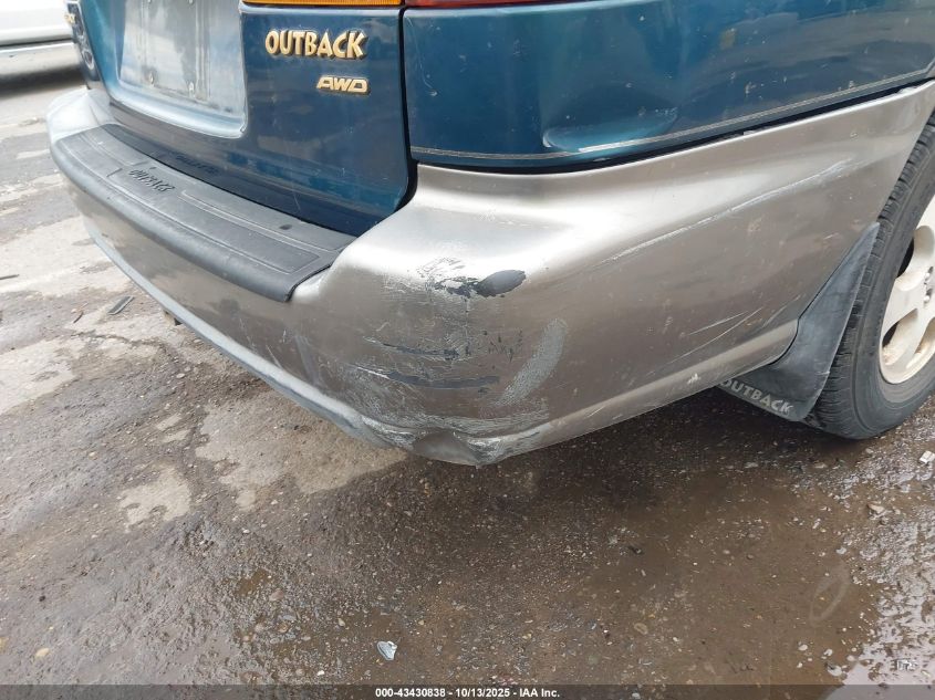 1999 Subaru Legacy 30Th Ann. Outback Ltd./Outback VIN: 4S3BG6853X7659201 Lot: 43430838