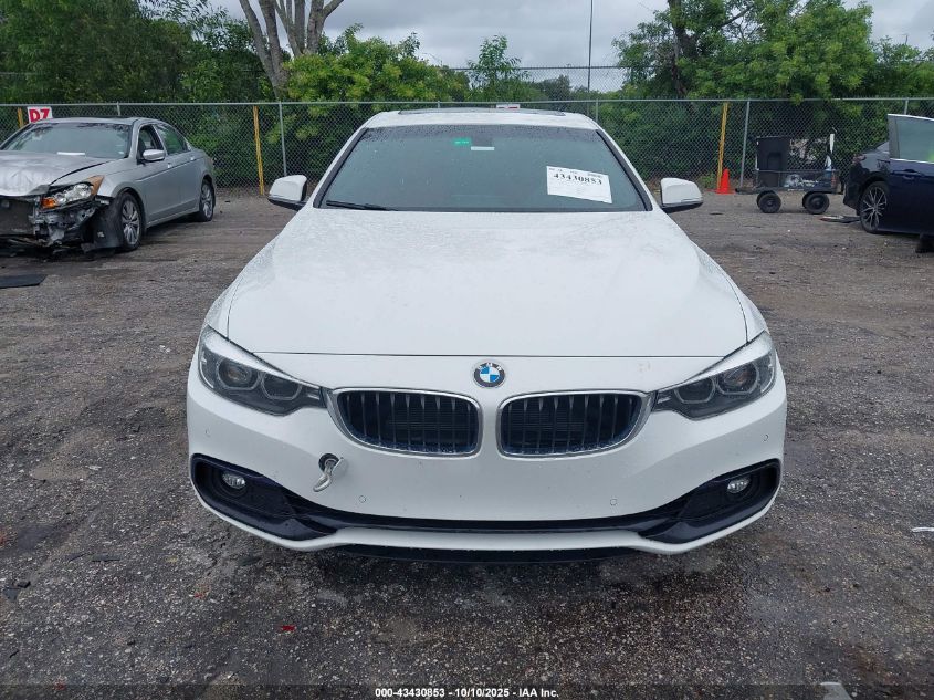 2019 BMW 430I Gran Coupe VIN: WBA4J1C59KBM18010 Lot: 43430853