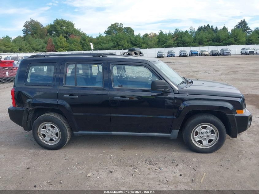 2007 Jeep Patriot Sport VIN: 1J8FF28W37D347248 Lot: 43430893