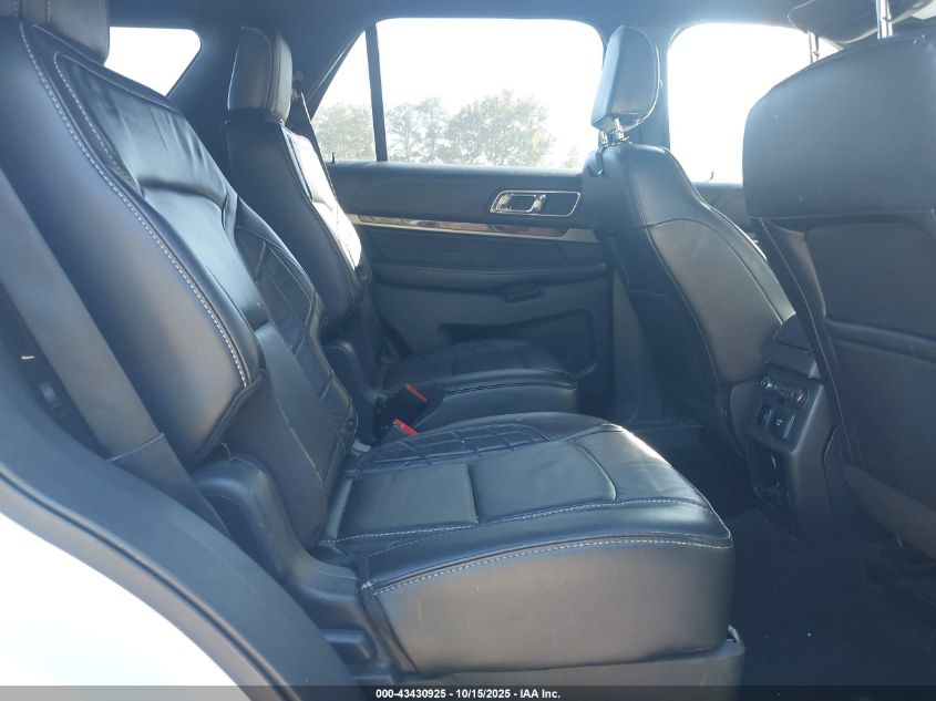 2018 Ford Explorer Platinum VIN: 1FM5K8HT8JGC60616 Lot: 43430925