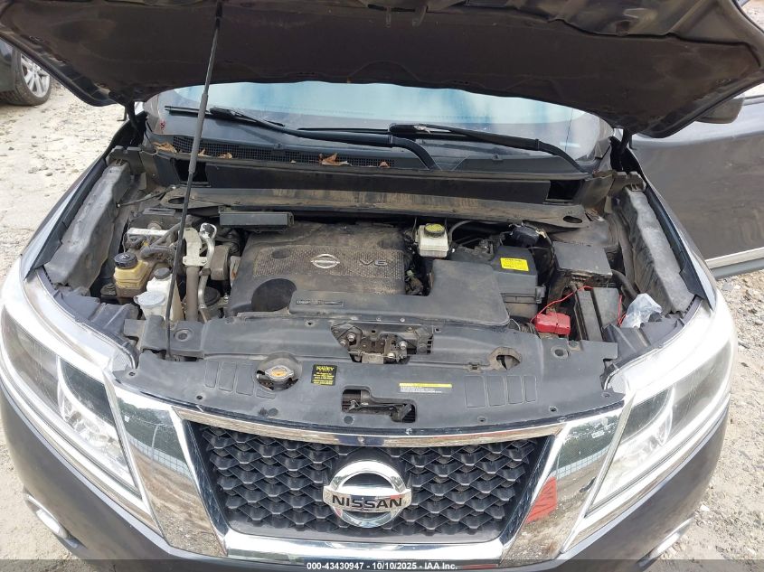 2013 Nissan Pathfinder Sl VIN: 5N1AR2MN7DC665537 Lot: 43430947