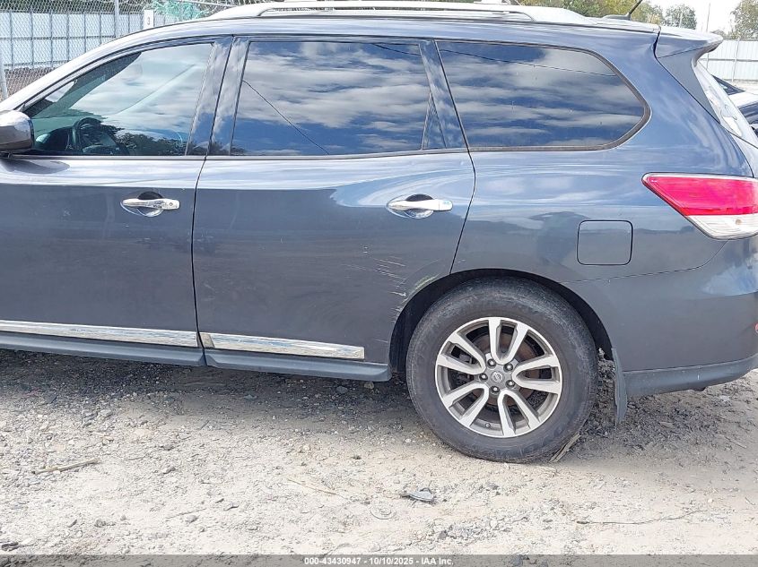 2013 Nissan Pathfinder Sl VIN: 5N1AR2MN7DC665537 Lot: 43430947