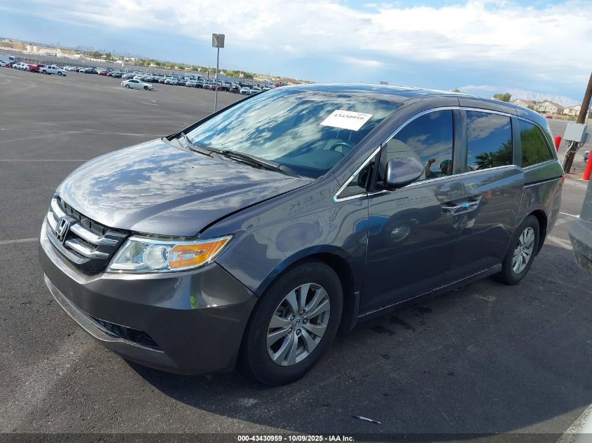 2014 Honda Odyssey Ex-L VIN: 5FNRL5H68EB102546 Lot: 43430959