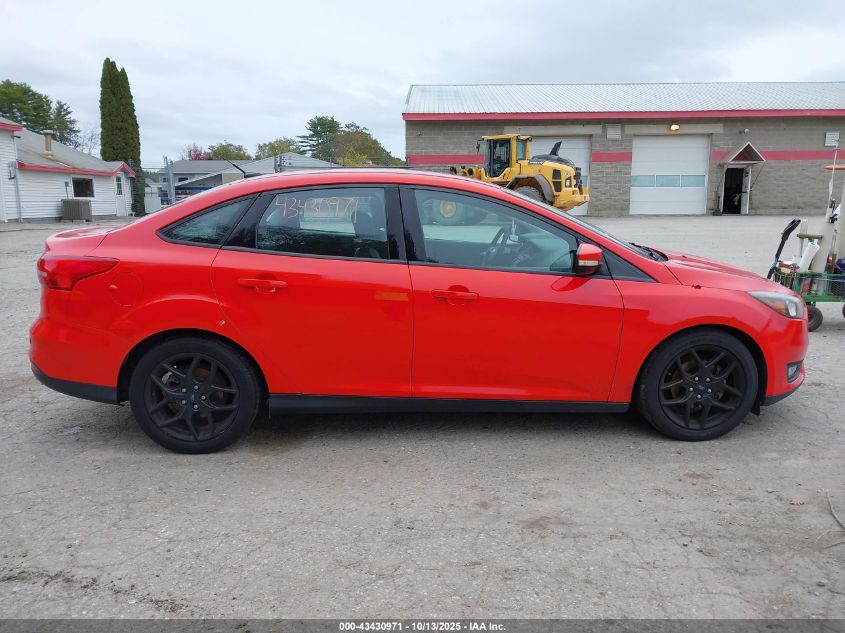 2016 Ford Focus Se VIN: 1FADP3F25GL376960 Lot: 43430971