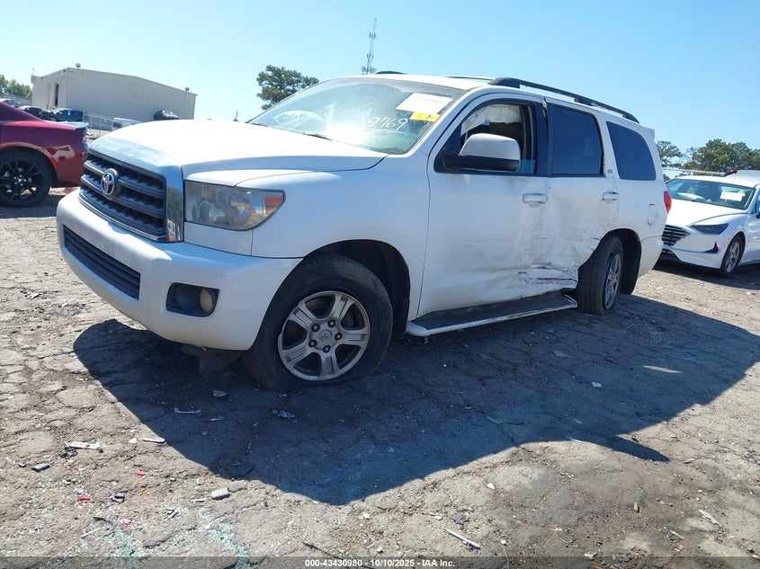 5TDZY64AX8S009769 2008 TOYOTA SEQUOIA photo no. 2