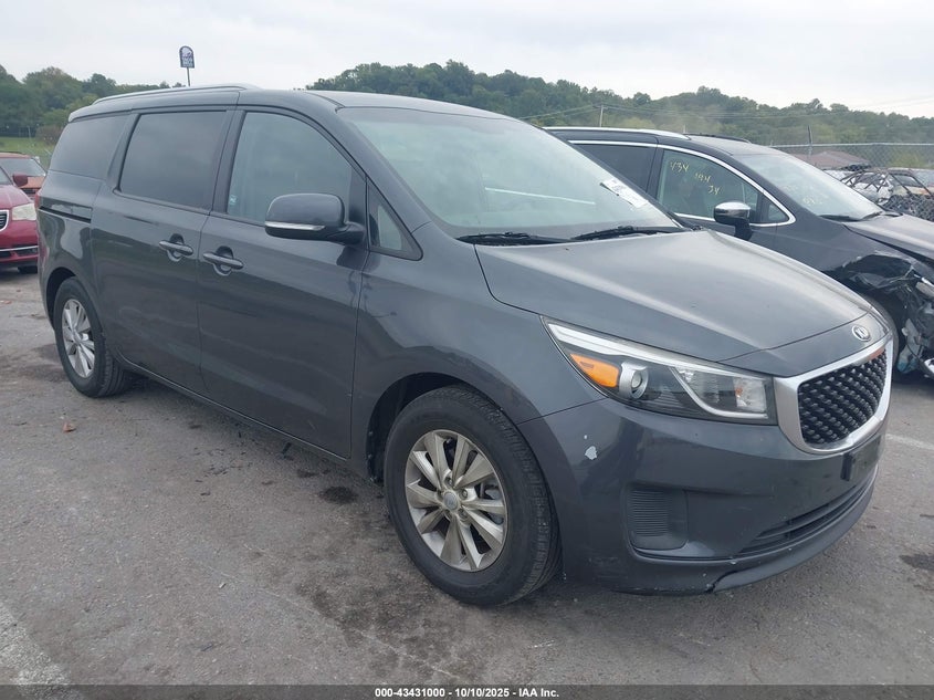 KIA SEDONA 2016. Lot# 43431000. VIN KNDMB5C1XG6191852. Photo 1