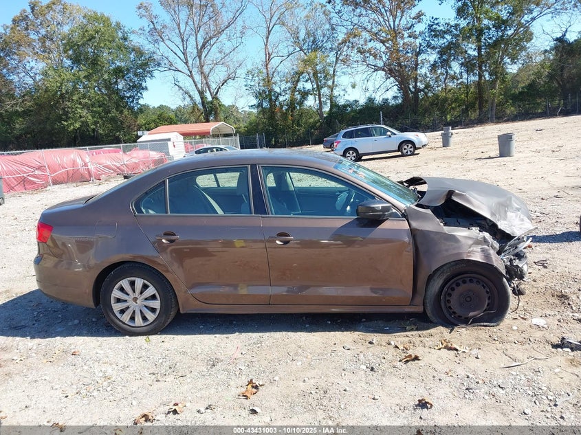 2011 Volkswagen Jetta 2.0L S VIN: 3VW2K7AJ7BM074855 Lot: 43431003