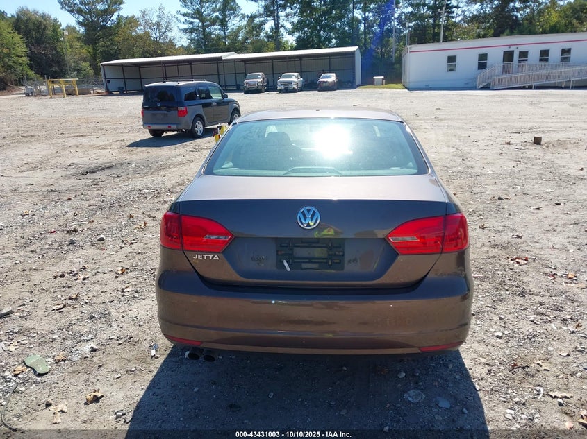 2011 Volkswagen Jetta 2.0L S VIN: 3VW2K7AJ7BM074855 Lot: 43431003