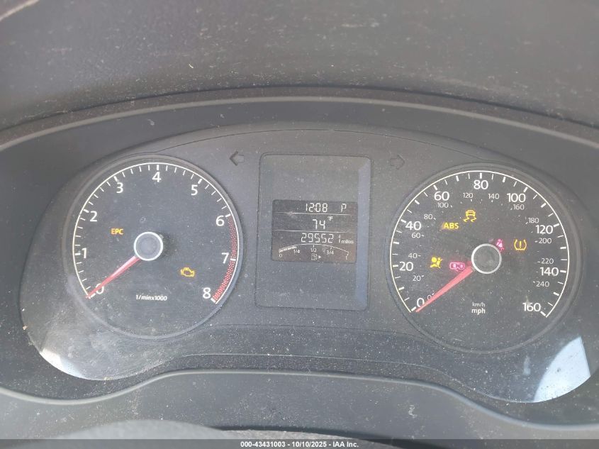 2011 Volkswagen Jetta 2.0L S VIN: 3VW2K7AJ7BM074855 Lot: 43431003