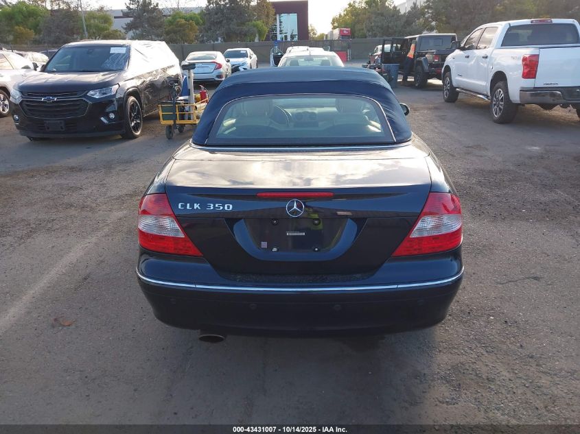 2009 Mercedes-Benz Clk 350 VIN: WDBTK56F69T104146 Lot: 43431007