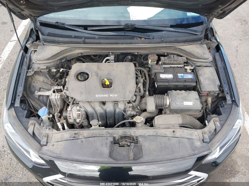 2018 Hyundai Elantra Value Edition VIN: 5NPD84LF6JH291531 Lot: 43431008