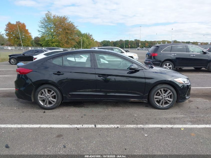 2018 Hyundai Elantra Value Edition VIN: 5NPD84LF6JH291531 Lot: 43431008