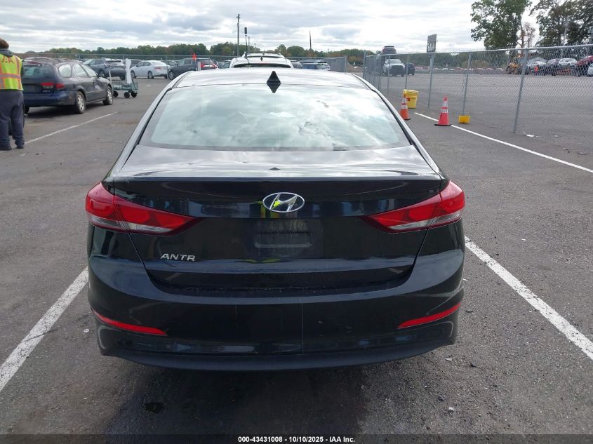 2018 Hyundai Elantra Value Edition VIN: 5NPD84LF6JH291531 Lot: 43431008