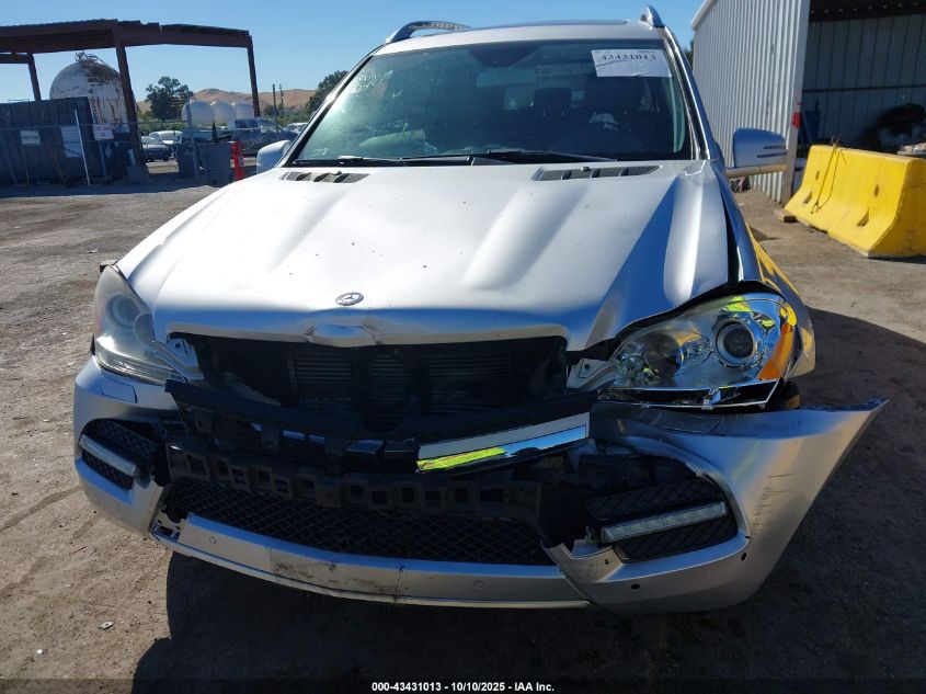 2012 Mercedes-Benz Gl 350 Bluetec 4Matic VIN: 4JGBF2FE8CA768356 Lot: 43431013