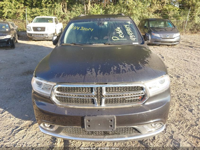 2014 Dodge Durango Limited VIN: 1C4RDJDG3EC501690 Lot: 43431014