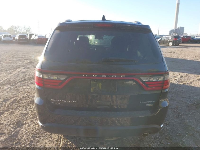2014 Dodge Durango Limited VIN: 1C4RDJDG3EC501690 Lot: 43431014