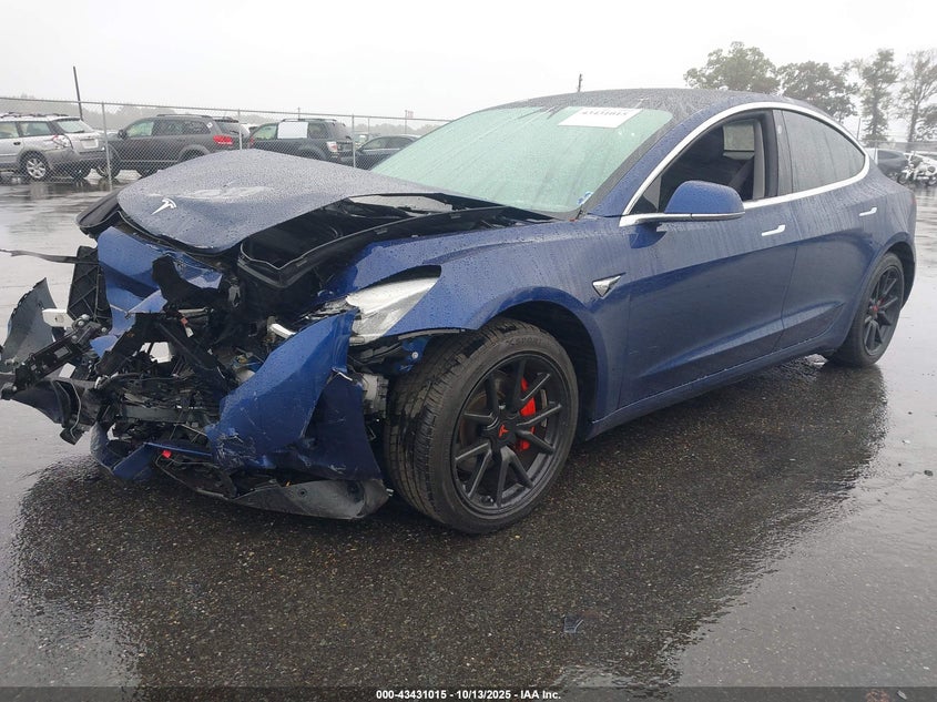 5YJ3E1EB4KF211043 2019 TESLA MODEL 3 photo no. 2