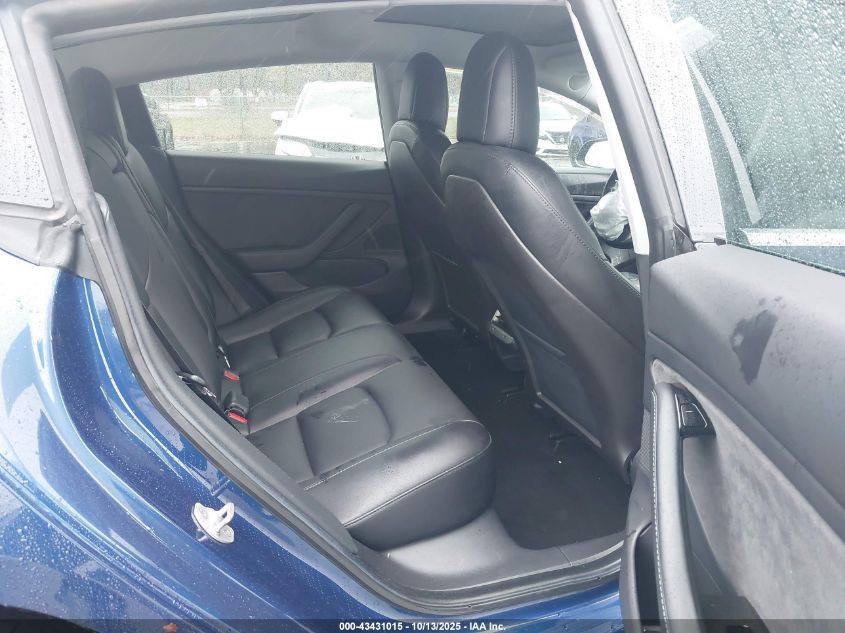 2019 Tesla Model 3 Long Range/Performance VIN: 5YJ3E1EB4KF211043 Lot: 43431015