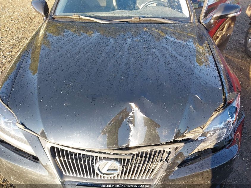 2013 Lexus Is 250 VIN: JTHCF5C24D5063924 Lot: 43431035