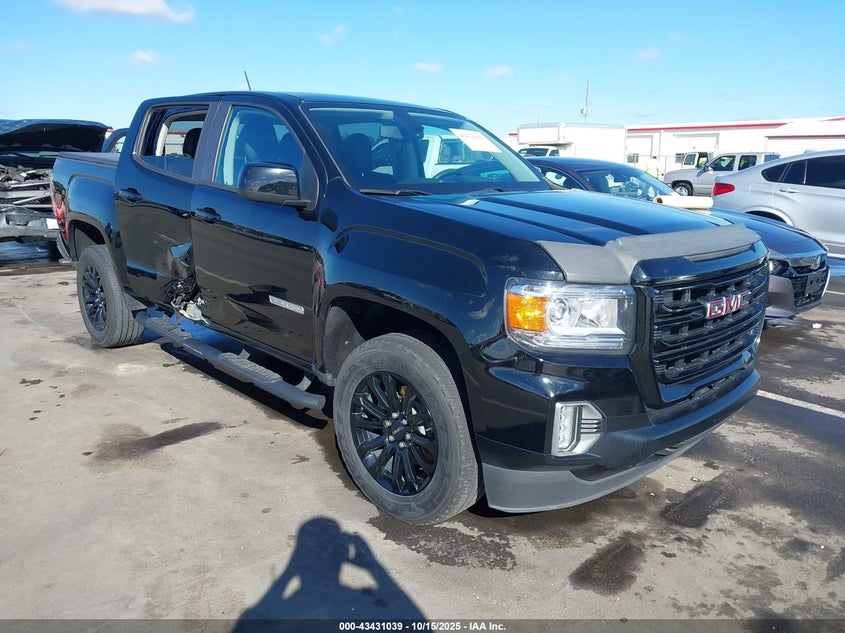 GMC CANYON 2WD SHORT BOX ELEVATION