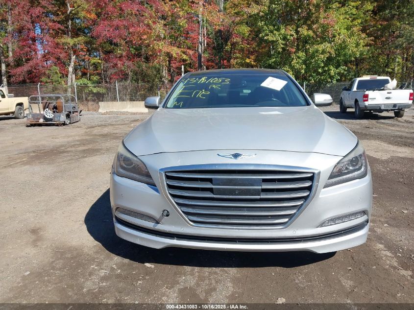 2017 Genesis G80 3.8 VIN: KMHGN4JE2HU188389 Lot: 43431083